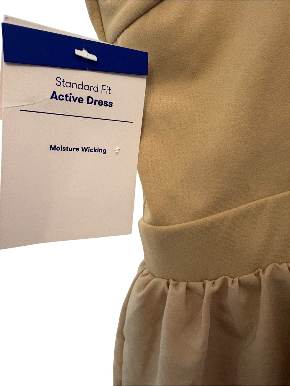 JoyLab Camel Ruffled Hem Active Dress - Picture 4 of 5